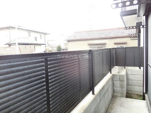 バルコニー　南向きで日当たり良好！