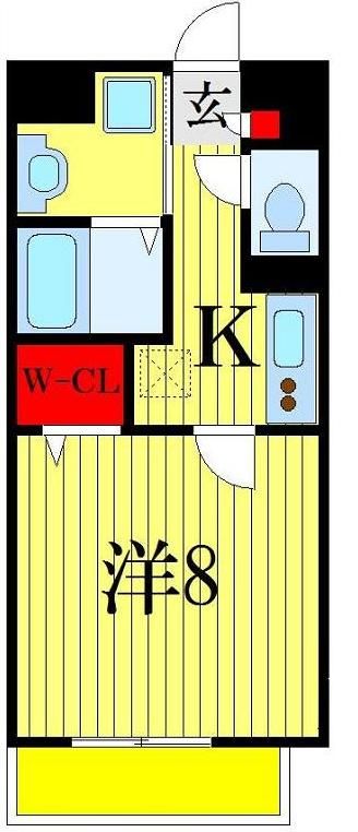 サンパレス弐番館の間取り写真