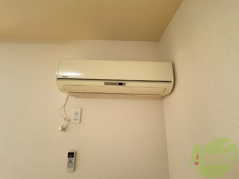 その他設備　エアコンが設置されていました。入居後すぐに使用できます。