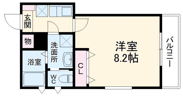 リーブルファイン南流山B棟の間取り写真