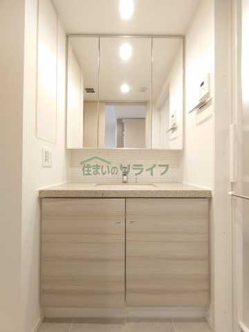 洗面設備　ザ・パークハビオ文京江戸川橋