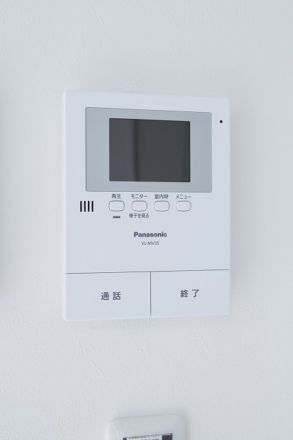 セキュリティ　TVモニターホン付きです
