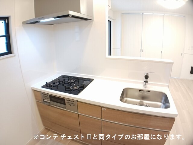 水口町秋葉アパートのキッチン写真