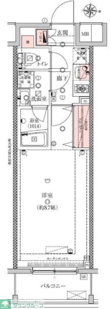 建物外観　間取図