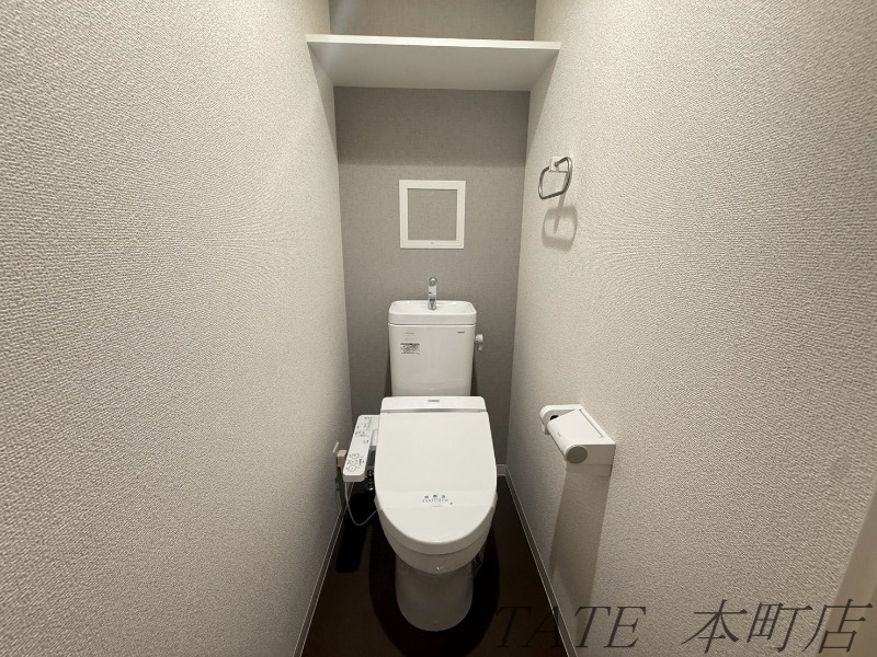 ＪＲ大阪環状線 芦原橋駅 徒歩3分 11階建 築10年のトイレ写真