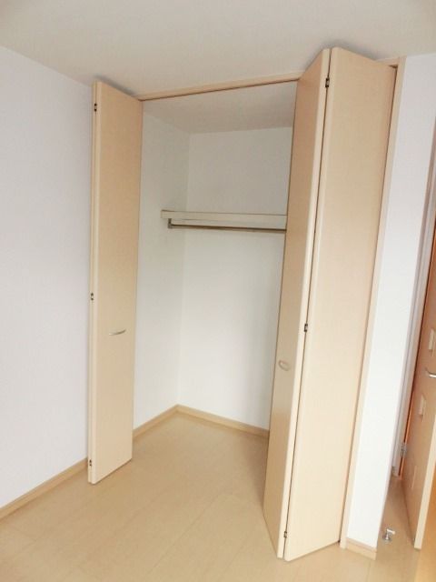 収納　クローゼット付です。