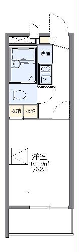 レオパレスグレイス壱番館の間取り写真