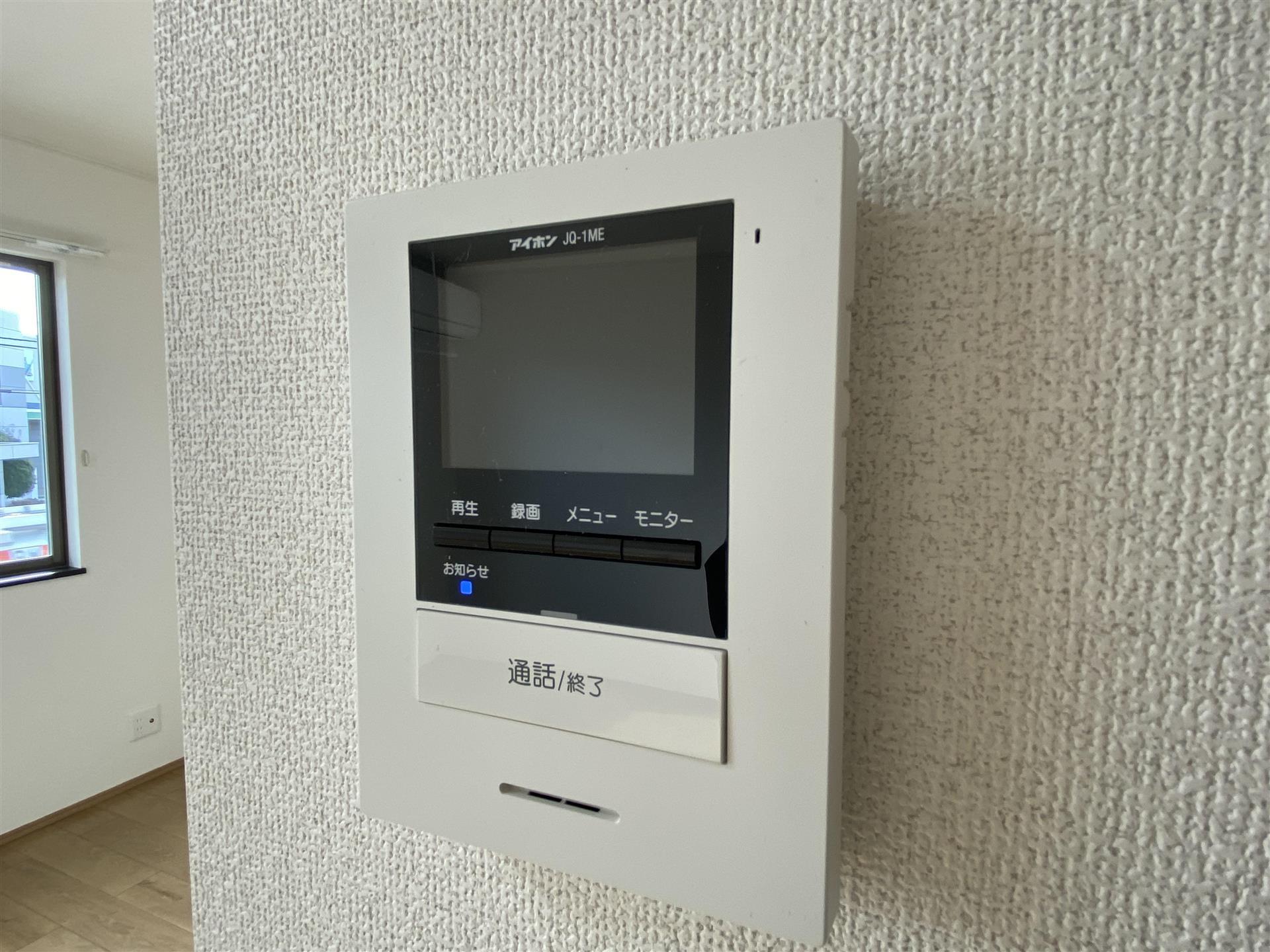 セキュリティ　モニタ付インターホン