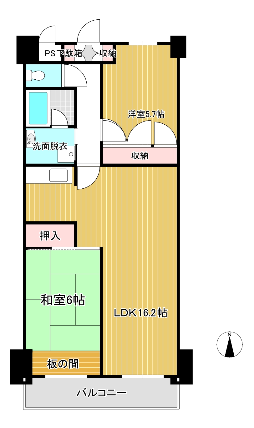 サンクレスト青葉台IIの間取り