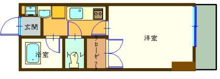 薬師愛ビルの間取り