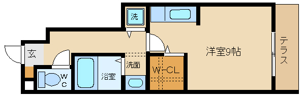 エステリオＫの間取り