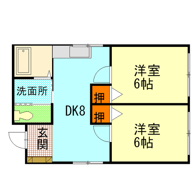 コーポセイル・インの間取り