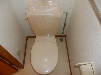 【姫路市飾磨区中島のアパートのトイレ】