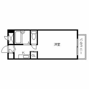 四日市市西浦のマンションの間取り