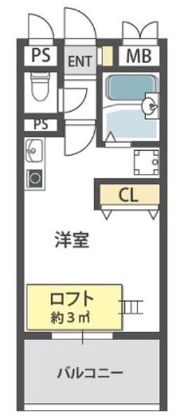 尼崎市南武庫之荘のマンションの間取り