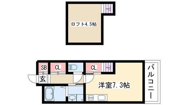 ワイズ東別院の間取り