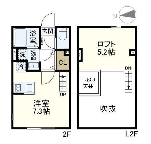 レーヴメゾン横須賀の間取り