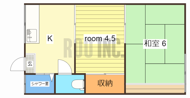 サンビレッヂ東辻井の間取り