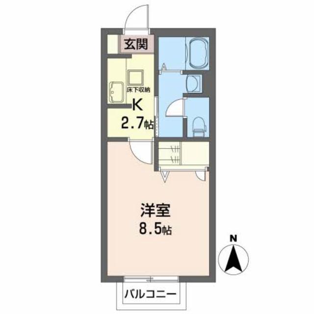 サンライト大和町の間取り