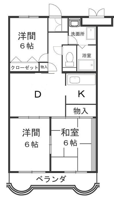 クリスタルパレスの間取り