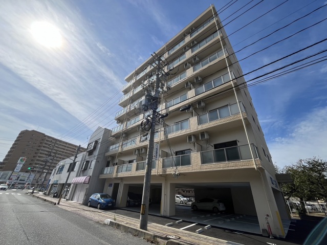 下関市後田町のマンションの建物外観