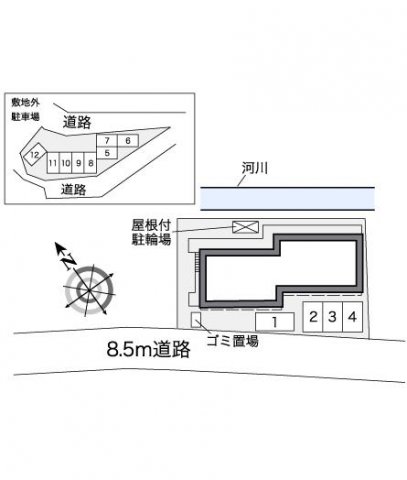 【レオパレス桜の玄関】