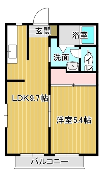 ディアスみきの間取り