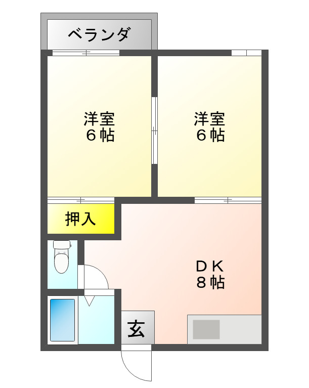 Rプラスの間取り