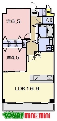 ラフィネーズ　マ　メゾンの間取り