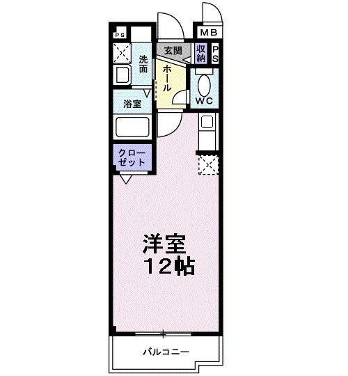 【堺市中区平井のマンションの間取り】