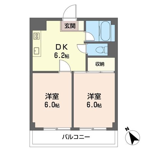 田中マンションの間取り