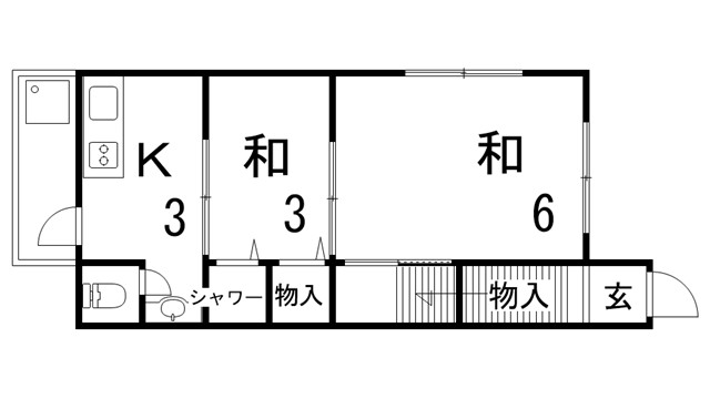 大同文化の間取り