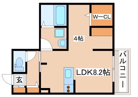 【ベルリード須磨の間取り】