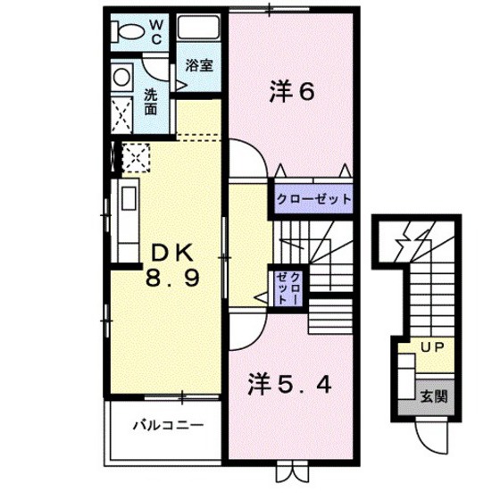 タウン日吉弐番館の間取り