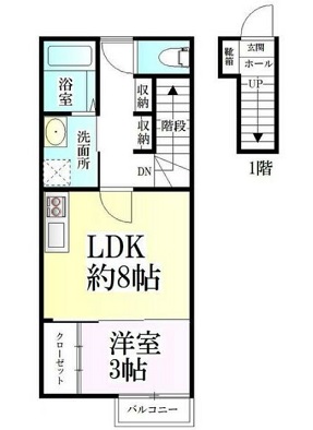 シルバーフォレストの間取り