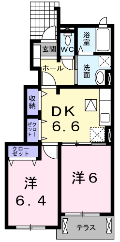 カーサカインの間取り