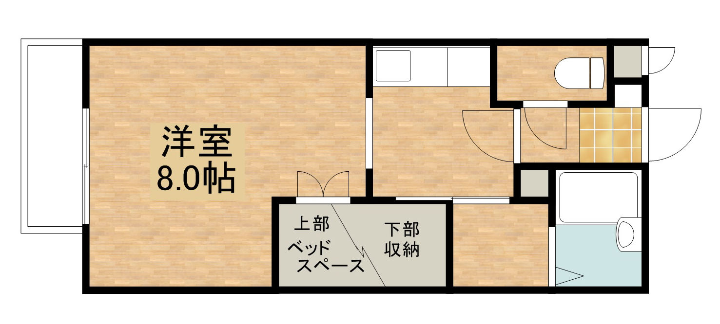 ソレジオ・Ｋの間取り