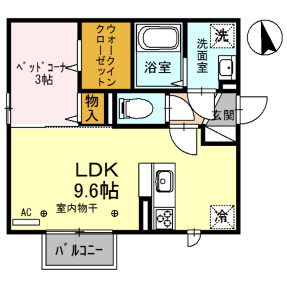 【セレアージュの間取り】