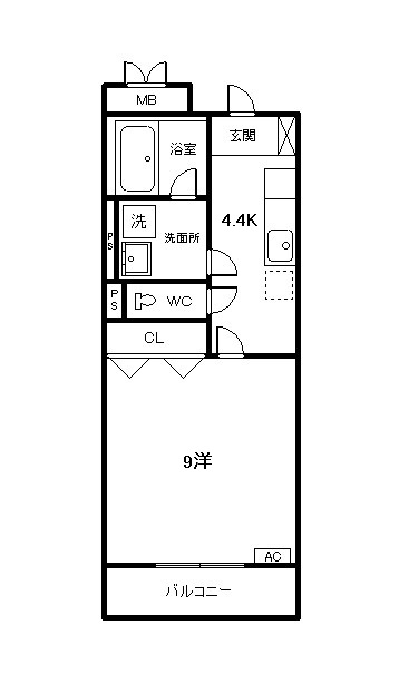 Avance　Oji（アヴァンセ王司）の間取り