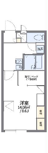 レオパレス金光の間取り