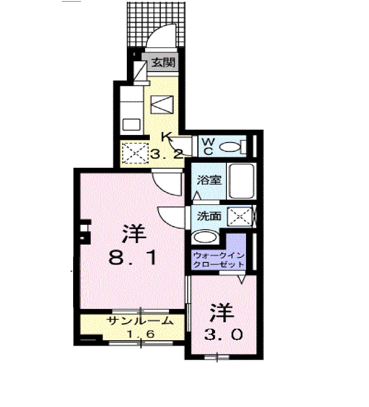 サンモリッツの間取り