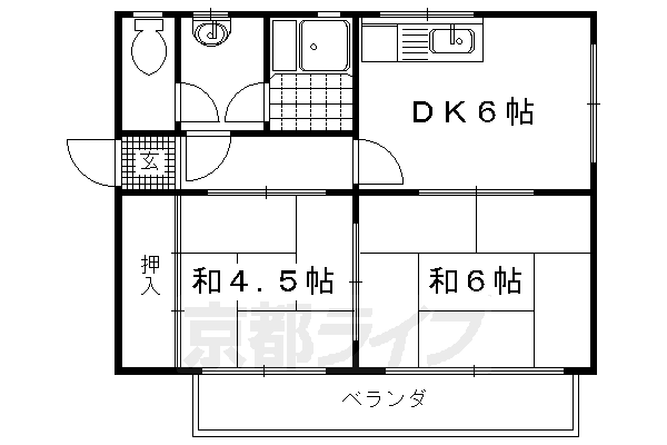 大文字マンションの間取り