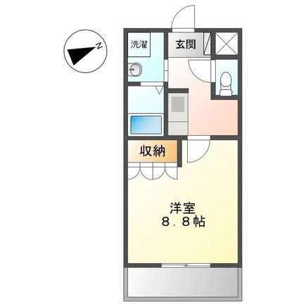 【神戸市西区玉津町西河原のアパートの間取り】