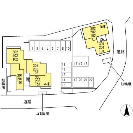 【Ｓｕｎｎｙ　Ｈｉｌｌｓ　Ａ棟のその他共有部分】