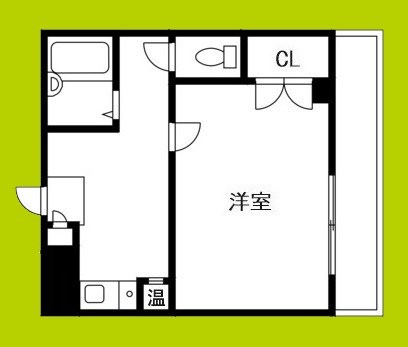 長居ロイヤルマンションの間取り