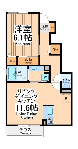 ロワイヤルM2の間取り