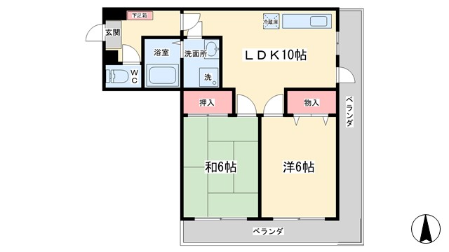 マイウェルマイルドの間取り