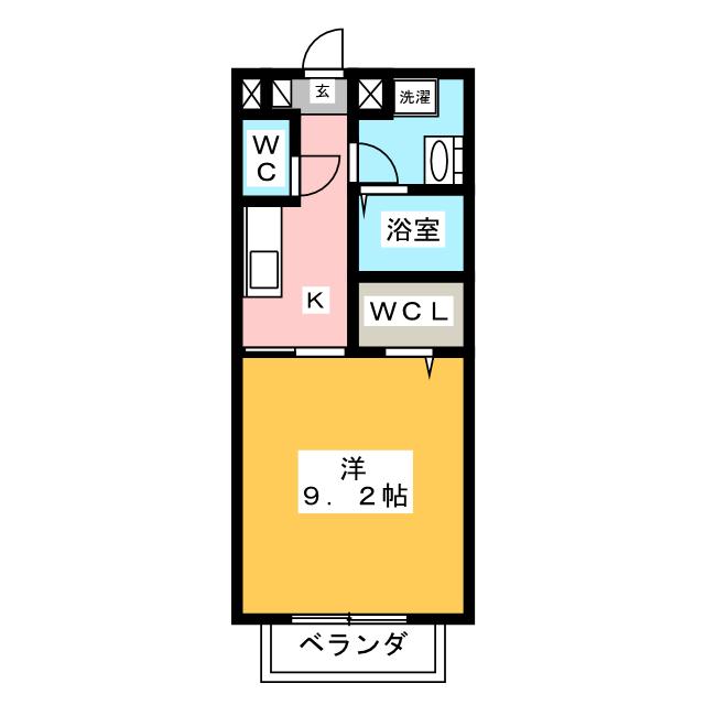 ライフクレア東山の間取り