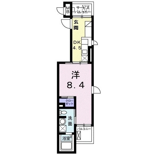 ブランドール湘南の間取り