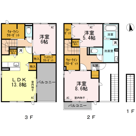 ルミエール京まちの間取り